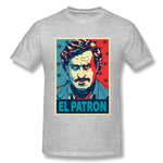 Men's Graphic T Shirt Escobar Hope Poster Comfortable Crew Neck Short Sleeves Blouse Tops