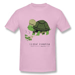 Men's Graphic T Shirt Slow Cooker Turtle Comfortable Crew Neck Short Sleeves Tee