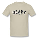 Men's Graphic T Shirt Gravy In The Gravy New Comfy Crew Neck Short Sleeves Tees