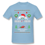 Men's Graphic T Shirt Mad Max Ugly Xmas Sweater Cool O-Neck Short Sleeves Tees