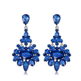 Fashion Pop Crystal Earrings Suitable For Birthday Party Christmas Jewelry Gifts