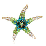 Cute Starfish Brooch Christmas Party Valentines Day Gift for Wife Mom