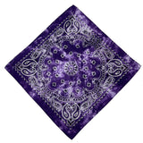 Bandanas for Men & Women, 12 Pack 100% Cotton PaisleyCowboy Head Headwear Handkerchiefs