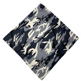 12 Pack Bandanas Cotton Head Scarf Soft Handkerchief Military Camo Paisley Face Neck Cover Headwraps