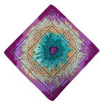 12 Piece Tie Dye Bandanas Novelty Gradient Bandanas Classic Paisley Handkerchief for Men and Women