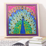 5D Diamond Art Painting Handmade DIY Special Shaped Embroidery Decorative Drawing by Number Kits for Kids Adults -11.8 X11.8in