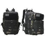 Tactical MOLLE Assault Pack, 45L Tactical Backpack Military Army Camping Rucksack, 3-Day Pack