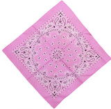 12 Pack Bandana Novelty Cotton Bandanas Cowboy Classic Paisley Handkerchiefs