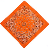 12 Pack Bandana Novelty Cotton Bandanas Cowboy Classic Paisley Handkerchiefs