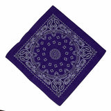 12 Pack Bandana Novelty Cotton Bandanas Cowboy Classic Paisley Handkerchiefs