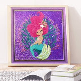 5D Diamond Art Painting Handmade DIY Special Shaped Embroidery Decorative Drawing by Number Kits for Kids Adults -11.8 X11.8in