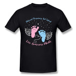 Mens Novelty T-Shirt National Pregnancy And Infant Loss Awareness Month For Dark Breathable O-Neck Short Sleeves Shirt