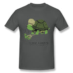 Men's Graphic T Shirt Slow Cooker Turtle Comfortable Crew Neck Short Sleeves Tee