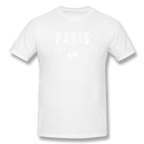 Men's Casual T-shirt Paris Comfy Round Neck Short Sleeves Tee