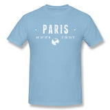 Men's Casual T-shirt Paris Comfy Round Neck Short Sleeves Tee