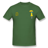 Men's Casual T-shirt Someday I Will Find My Yellow Umbrella. Cool O-Neck Short Sleeves Blouse Tops