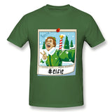 Mens Novelty T-Shirt Elfie New Breathable O-Neck Short Sleeves Tee