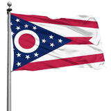 Fly Breeze 4 X 6 Ft Polyester Flag Ohio Flag UV Fade Resistant Home