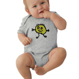 Toddler Climbing Bodysuit Pistachin Cool Graphic Unisex Baby Short Sleeves Jumpsuit