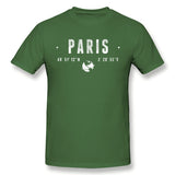 Men's Casual T-shirt Paris Comfy Round Neck Short Sleeves Tee