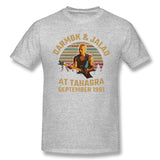 Cotton T Shirt for Men Darmok And Jalad At Tanagra Comfortable Crew Neck Short Sleeves Shirt