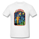 Men's Graphic T Shirt Clowns Are Funny Breathable Round Neck Short Sleeves Shirt