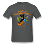 Men's Graphic T Shirt The Devils Playground Comfy Round Neck Short Sleeves Blouse Tops