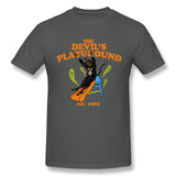 Men's Graphic T Shirt The Devils Playground Comfy Round Neck Short Sleeves Blouse Tops