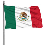 Fly Breeze 4 X 6 Ft Polyester Flag Flag Of Mexico Double Stitch Banner Garden Home