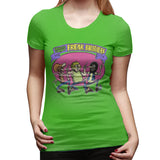 Women's Casual T-shirt The Fabulous Furry Freak Brothers Comfy Crew Neck Short Sleeve Tee