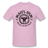 Men's Graphic T Shirt Maui's Gym Comfy Round Neck Short Sleeves Tees