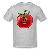 Men's Graphic T Shirt Tomato Tomato Vegan Vegetarian Style Crew Neck Short Sleeves Tees