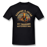 Cotton T Shirt for Men Darmok And Jalad At Tanagra Comfortable Crew Neck Short Sleeves Shirt