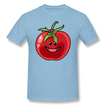 Men's Graphic T Shirt Tomato Tomato Vegan Vegetarian Style Crew Neck Short Sleeves Tees