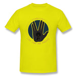 Cotton T Shirt for Men The Hand Live Long And Prosper Comfy Round Neck Short Sleeves Blouse Tops