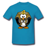 Cotton T Shirt for Men King Tut Tut Tutankhamun Tux Breathable Round Neck Short Sleeves Shirt