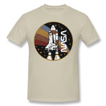 Men's Graphic T Shirt Nasa Cool O-Neck Short Sleeves Tees