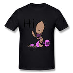 Mens Novelty T-Shirt Zerg Hi Breathable O-Neck Short Sleeves Shirt