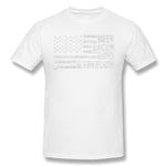 Mens Novelty T-Shirt Beer Bacon Guns & Freedom Comfortable Crew Neck Short Sleeves Tee