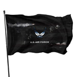 Fly Breeze 3 X 5 Ft Flag US. Air Force Logo Polyester Double Stitch Banner for Indoor Outdoor