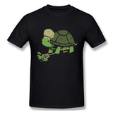 Men's Graphic T Shirt Slow Cooker Turtle Comfortable Crew Neck Short Sleeves Tee