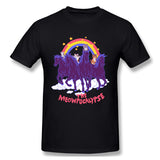 Mens Novelty T-Shirt Four Horsemittens Of The Meowpocalypse New Comfy Round Neck Short Sleeves Tee