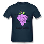 Cotton T Shirt for Men Grapeful New Comfortable O-Neck Short Sleeves Tee