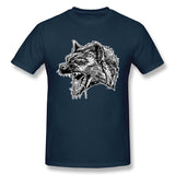 Mens Novelty T-Shirt Hyena He Who Laughs Last Comfy Round Neck Short Sleeves Tee