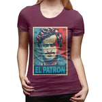 Women’s T-shirt Escobar Hope Poster Comfy O-Neck Short Sleeve Tops