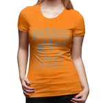 Women’s T-shirt Badass Honey Badger Summer Round Neck Short Sleeve Tops