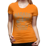 Women’s T-shirt Badass Honey Badger Summer Round Neck Short Sleeve Tops