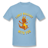 Mens Novelty T-Shirt I Only Wallaby With You Style Crew Neck Short Sleeves Shirt