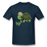 Men's Graphic T Shirt Slow Cooker Turtle Comfortable Crew Neck Short Sleeves Tee