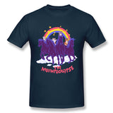 Mens Novelty T-Shirt Four Horsemittens Of The Meowpocalypse New Comfy Round Neck Short Sleeves Tee